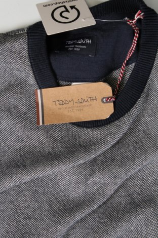 Мъжки пуловер Teddy Smith, Размер L, Цвят Син, Цена 19,25 лв.
