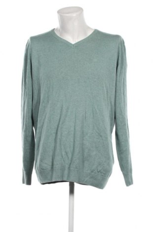 Ανδρικό πουλόβερ Tom Tailor, Μέγεθος 3XL, Χρώμα Πράσινο, Τιμή 25,68 €
