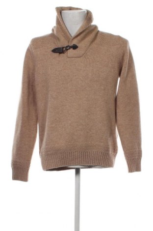 Мъжки пуловер Tommy Hilfiger, Размер L, Цвят Бежов, Цена 122,19 лв.