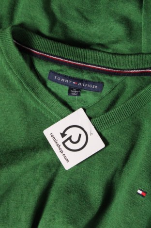 Мъжки пуловер Tommy Hilfiger, Размер XL, Цвят Зелен, Цена 96,14 лв.