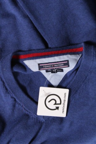 Мъжки пуловер Tommy Hilfiger, Размер L, Цвят Син, Цена 57,48 лв.