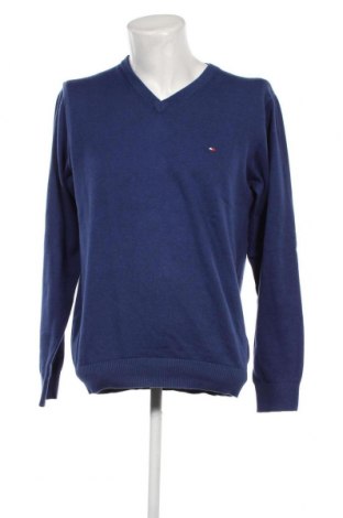 Ανδρικό πουλόβερ Tommy Hilfiger, Μέγεθος L, Χρώμα Μπλέ, Τιμή 30,38 €