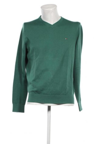 Мъжки пуловер Tommy Hilfiger, Размер L, Цвят Зелен, Цена 57,48 лв.