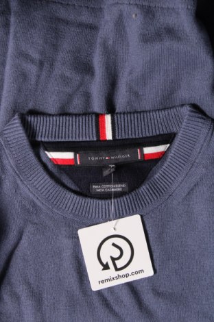 Мъжки пуловер Tommy Hilfiger, Размер M, Цвят Син, Цена 204,00 лв.