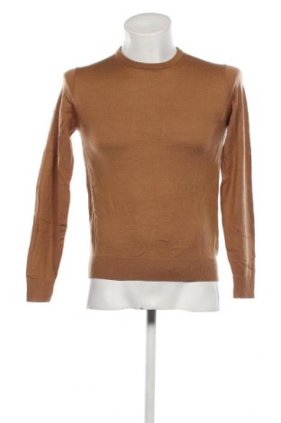 Мъжки пуловер Uniqlo, Размер XS, Цвят Оранжев, Цена 15,30 лв.