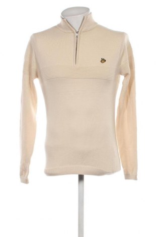 Ανδρικό πουλόβερ WE, Μέγεθος S, Χρώμα  Μπέζ, Τιμή 4,13 €