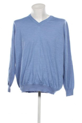 Ανδρικό πουλόβερ Walbusch, Μέγεθος 3XL, Χρώμα Μπλέ, Τιμή 15,34 €