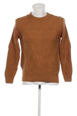 Мъжки пуловер Zara, Размер M, Цвят Оранжев, Цена 19,20 лв.