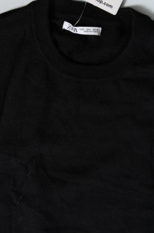 Мъжки пуловер Zara, Размер L, Цвят Черен, Цена 32,00 лв.