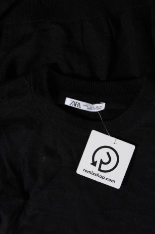Ανδρικό πουλόβερ Zara, Μέγεθος L, Χρώμα Μαύρο, Τιμή 5,34 €