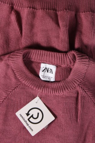 Pánský svetr  Zara, Velikost S, Barva Růžová, Cena  133,00 Kč