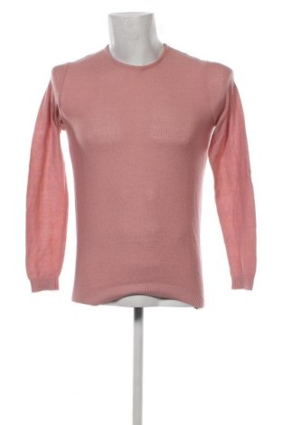 Мъжки пуловер Zara Man, Размер M, Цвят Розов, Цена 31,28 лв.