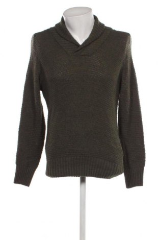 Мъжки пуловер Zara Man, Размер M, Цвят Зелен, Цена 32,00 лв.