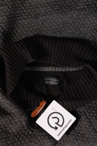 Ανδρικό πουλόβερ Zara Man, Μέγεθος S, Χρώμα Γκρί, Τιμή 6,53 €