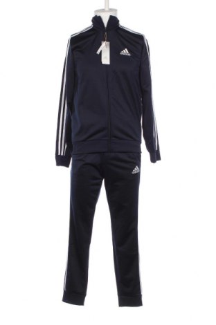 Herren Sportanzug Adidas, Größe M, Farbe Blau, Preis 64,22 €