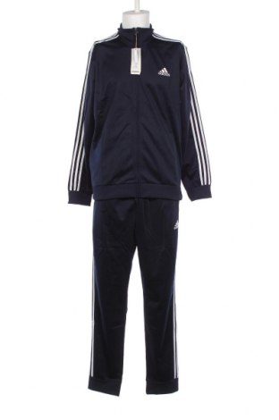 Herren Sportanzug Adidas, Größe XXL, Farbe Blau, Preis € 59,89