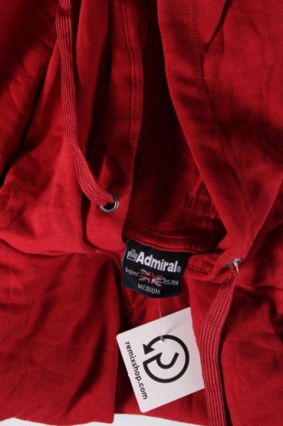 Herren Sweatshirt Admiral, Größe M, Farbe Rot, Preis € 14,55