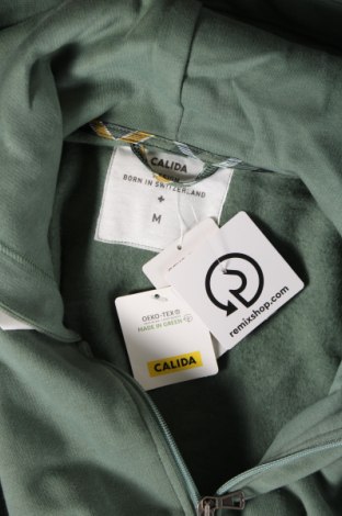 Męska bluza Calida, Rozmiar M, Kolor Zielony, Cena 320,60 zł