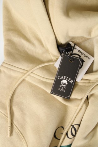 Ανδρικό φούτερ Cayler & Sons, Μέγεθος XS, Χρώμα  Μπέζ, Τιμή 16,30 €