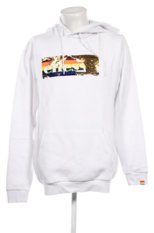 Herren Sweatshirt Ellesse, Größe XL, Farbe Weiß, Preis € 21,57