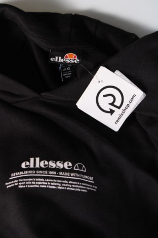 Herren Sweatshirt Ellesse, Größe XL, Farbe Schwarz, Preis 21,57 €