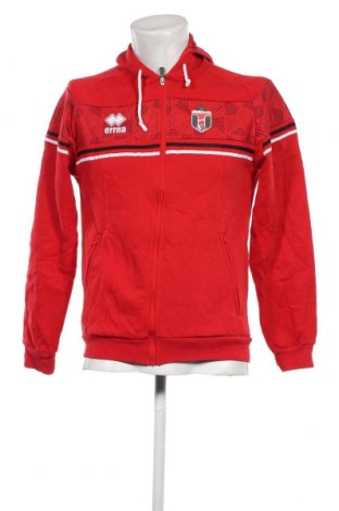 Herren Sweatshirt Errea, Größe M, Farbe Rot, Preis 8,56 €