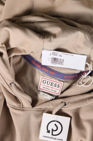 Ανδρικό φούτερ Guess, Μέγεθος S, Χρώμα  Μπέζ, Τιμή 65,13 €