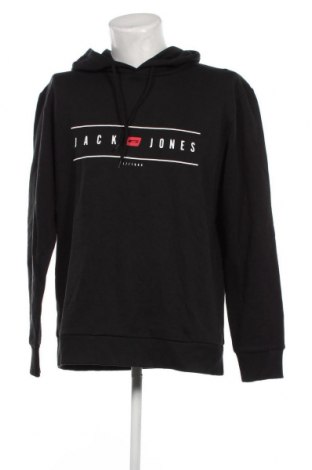 Ανδρικό φούτερ Jack & Jones, Μέγεθος XXL, Χρώμα Μαύρο, Τιμή 31,96 €