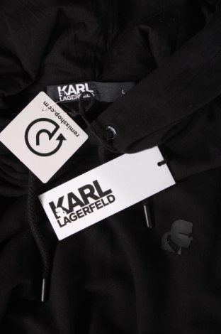 Мъжки суичър Karl Lagerfeld, Размер L, Цвят Черен, Цена 229,00 лв.