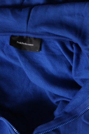 Férfi sweatshirt Peak Performance, Méret L, Szín Kék, Ár 19 027 Ft