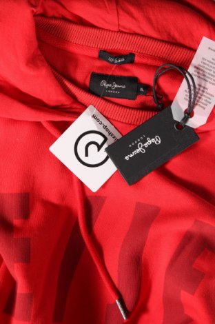 Ανδρικό φούτερ Pepe Jeans, Μέγεθος XL, Χρώμα Κόκκινο, Τιμή 62,00 €