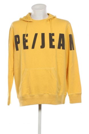 Ανδρικό φούτερ Pepe Jeans, Μέγεθος XL, Χρώμα Κίτρινο, Τιμή 60,08 €