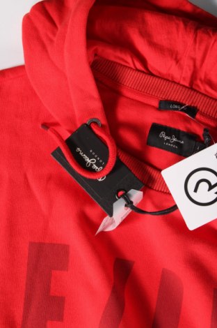Ανδρικό φούτερ Pepe Jeans, Μέγεθος L, Χρώμα Κόκκινο, Τιμή 62,00 €
