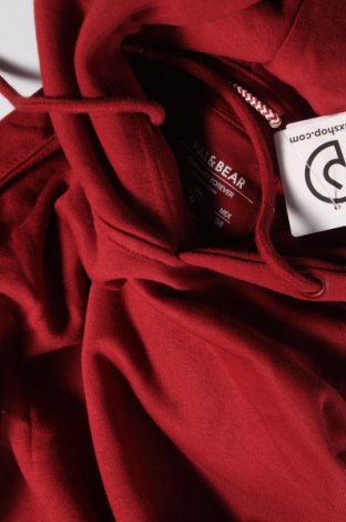 Ανδρικό φούτερ Pull&Bear, Μέγεθος M, Χρώμα Κόκκινο, Τιμή 17,94 €