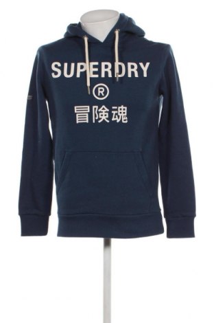Ανδρικό φούτερ Superdry, Μέγεθος XS, Χρώμα Μπλέ, Τιμή 32,78 €