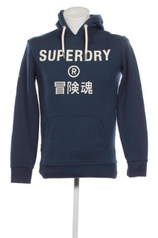 Ανδρικό φούτερ Superdry, Μέγεθος XS, Χρώμα Μπλέ, Τιμή 32,78 €