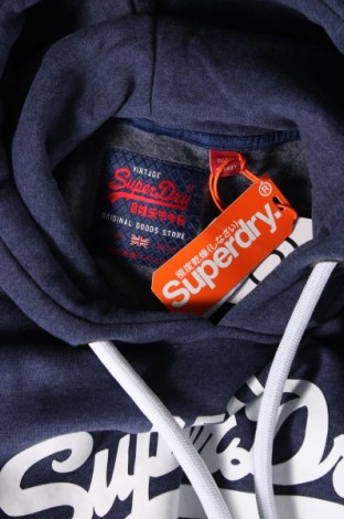 Hanorac de bărbați Superdry, Mărime S, Culoare Albastru, Preț 87,17 Lei