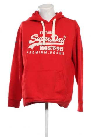 Herren Sweatshirt Superdry, Größe 3XL, Farbe Rot, Preis € 26,77