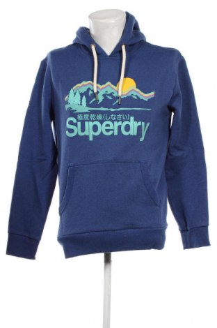 Herren Sweatshirt Superdry, Größe M, Farbe Blau, Preis 44,26 €