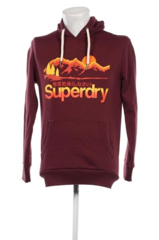 Herren Sweatshirt Superdry, Größe S, Farbe Rot, Preis 18,58 €