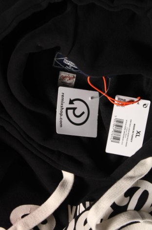 Ανδρικό φούτερ Superdry, Μέγεθος XL, Χρώμα Μαύρο, Τιμή 27,32 €