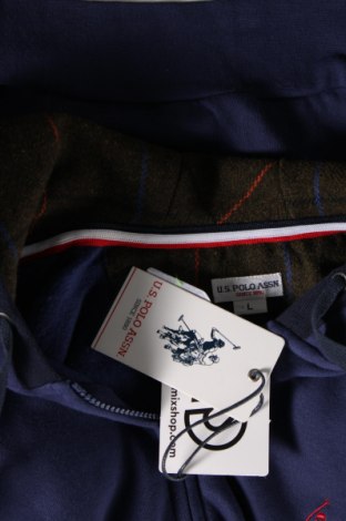 Ανδρικό φούτερ U.S. Polo Assn., Μέγεθος L, Χρώμα Μπλέ, Τιμή 62,00 €