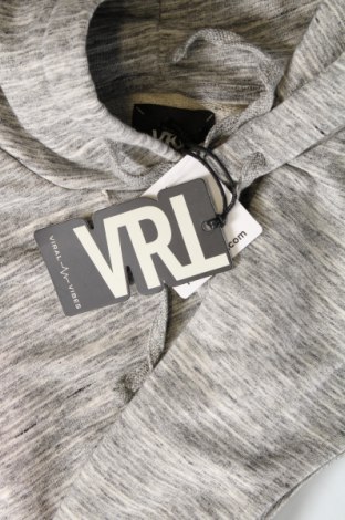 Herren Sweatshirt Viral Vibes, Größe M, Farbe Grau, Preis € 9,59