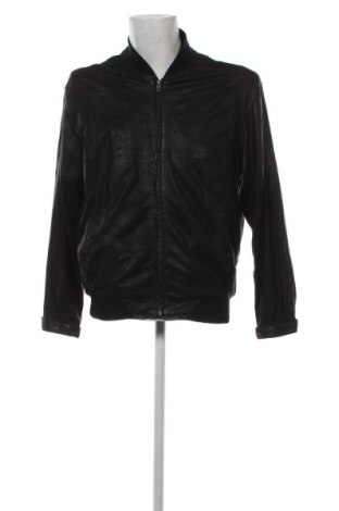Pánska kožená bunda , Veľkosť M, Farba Čierna, Cena  46,72 €