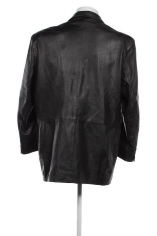 Ανδρικό δερμάτινο μπουφάν, Μέγεθος XL, Χρώμα Μαύρο, Τιμή 52,29 €