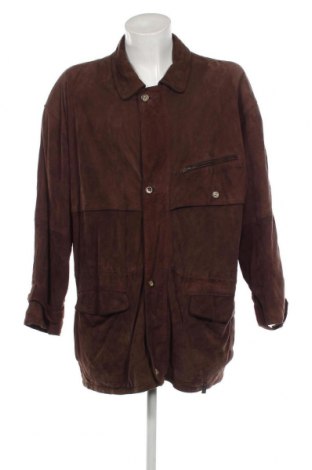 Pánska kožená bunda , Veľkosť XL, Farba Hnedá, Cena  24,27 €