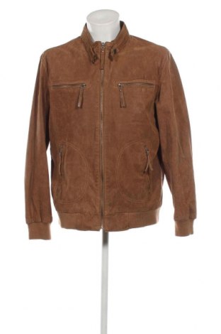 Pánska kožená bunda , Veľkosť L, Farba Hnedá, Cena  50,36 €