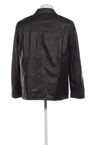 Ανδρικό δερμάτινο μπουφάν Angelo Litrico, Μέγεθος M, Χρώμα Μαύρο, Τιμή 62,22 €
