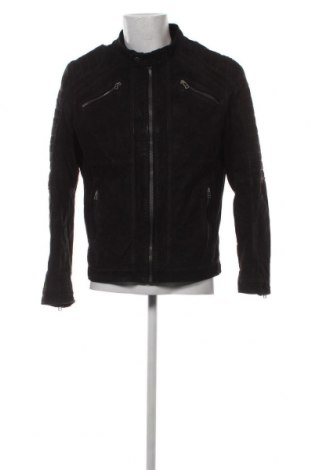 Pánská kožená bunda  Angelo Litrico, Velikost M, Barva Černá, Cena  1 655,00 Kč