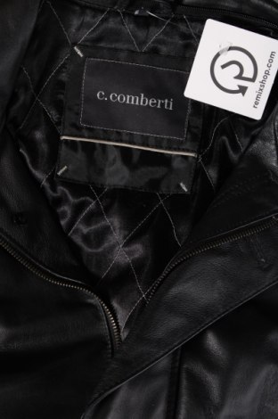 Pánska kožená bunda  C.Comberti, Veľkosť XL, Farba Čierna, Cena  24,27 €